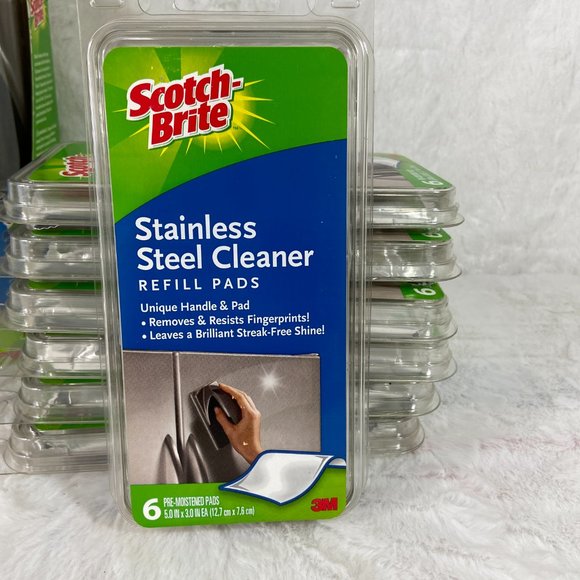 Scotch-Brite Stainless Steel Cleaner Starter Kit plus 7 BONUS PACKS - Picture 3 of 6